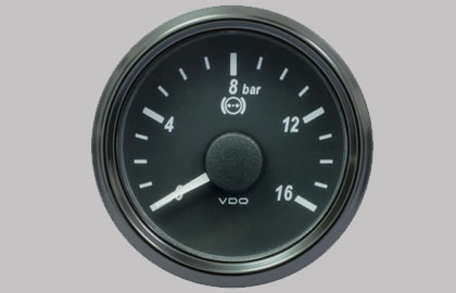 SingleViu Brake Pressure 16Bar Gauge